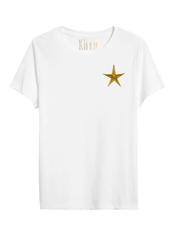T-shirt Estrella blanca