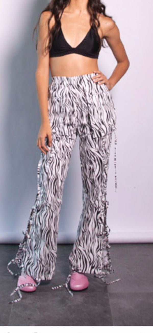 Pantalón bolsas zebra