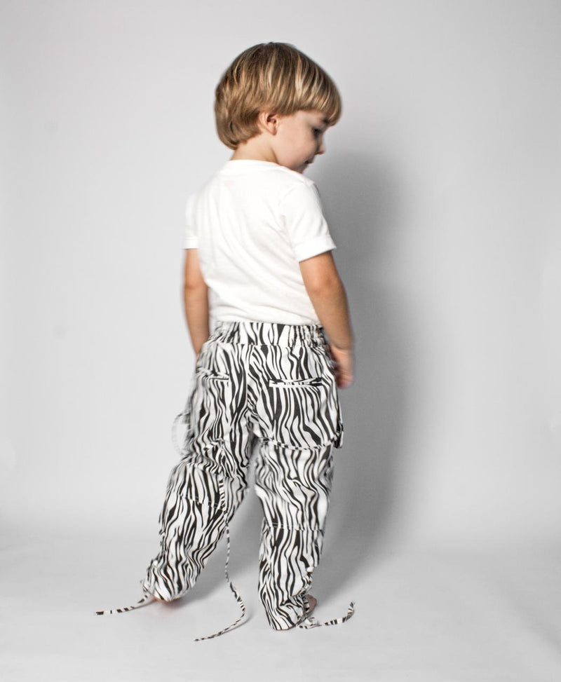 Pantalón print zebra